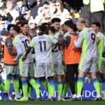 Jugadores del Manchester City celebrando un gol ante Chelsea