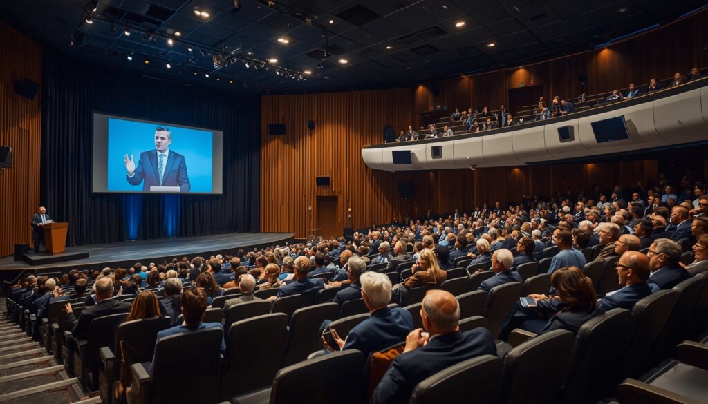 Foro empresarial con participación del presidente Javier Milei en Buenos Aires