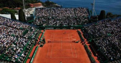 Partido en el Masters 1000 de Montecarlo