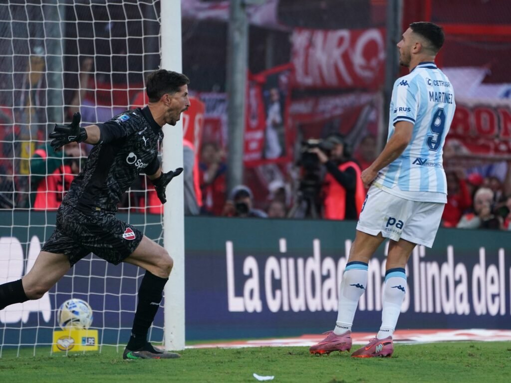 Penal fallado por Racing en el clásico