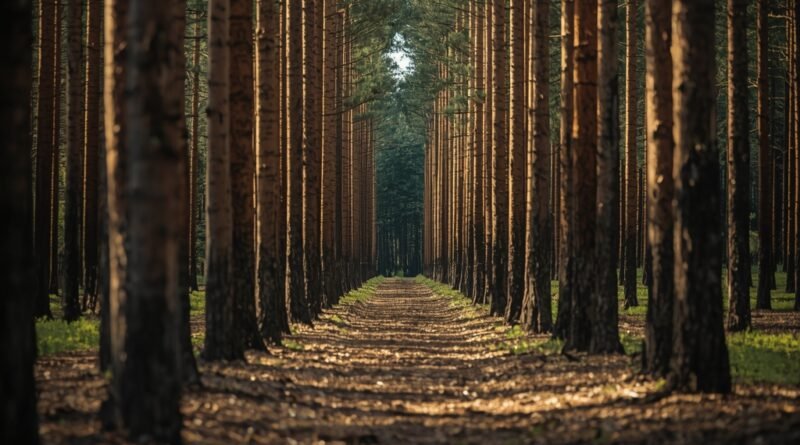 Plantaciones forestales de pino en Corrientes vinculadas a la industria de celulosa