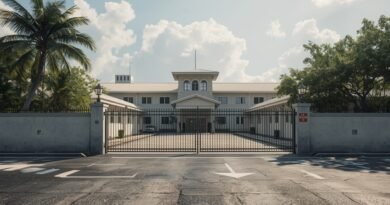 centro penitenciario en Cuba durante proceso de liberación de presos