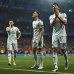 Jugadores del Real Madrid lamentan el empate ante Girona en LaLiga