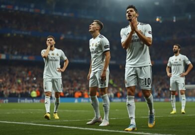 Jugadores del Real Madrid lamentan el empate ante Girona en LaLiga
