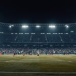 Jugadores de River y Blooming disputan el balón en partido de Copa Sudamericana 2026