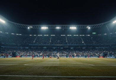 Jugadores de River y Blooming disputan el balón en partido de Copa Sudamericana 2026