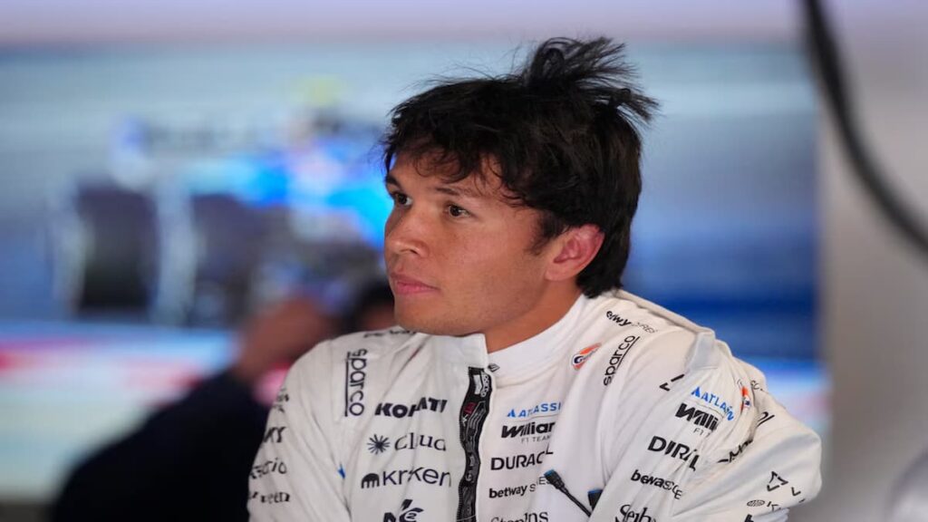 Alex Albon tampoco estará en la qualy