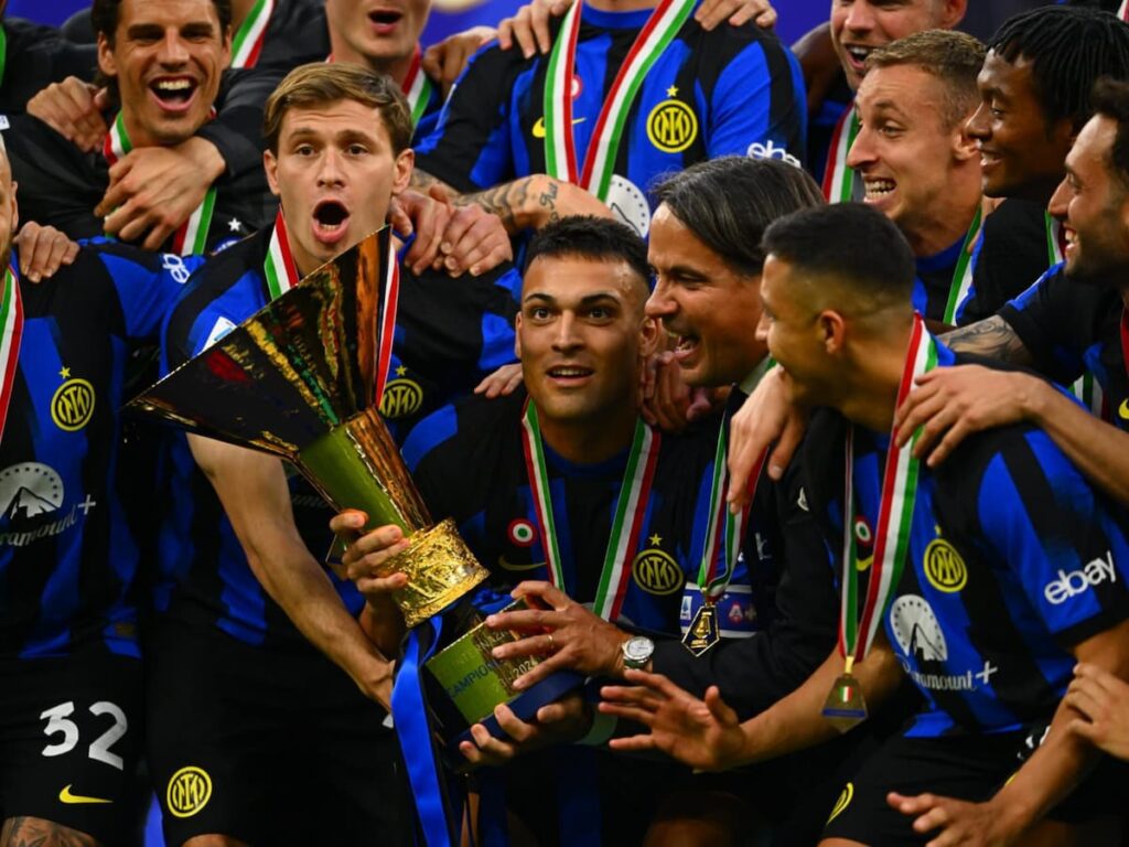 Inter festeja el campeonato