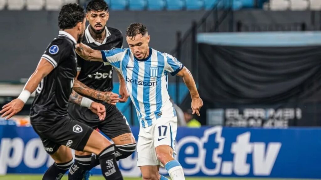 Racing perdió con Botafogo