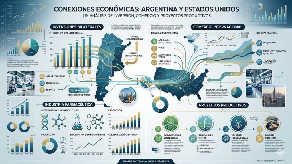 Argentina y Estados Unidos profundizan acuerdos económicos e inversiones