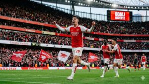 Kai Havertz marcó el gol del triunfo de Arsenal ante Burnley
