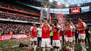 Mikel Arteta hizo historia: Arsenal conquistó la Premier League después de más de dos décadas Arsenal se consagró campeón de la Premier League 2025/26