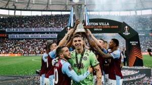 Con protagonismo argentino, Aston Villa goleó al Friburgo y conquistó la Europa League 2026 Aston Villa campeón de la Europa League 2026 con protagonismo argentino