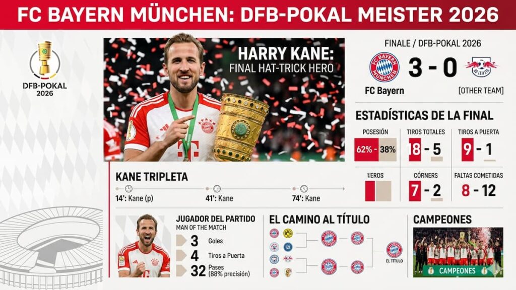 Resultado de la final entre Bayern Munich y Stuttgart