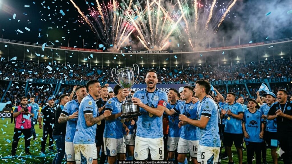 El Pirata tocó el cielo en Córdoba: Belgrano derrotó a River y es campeón argentino
