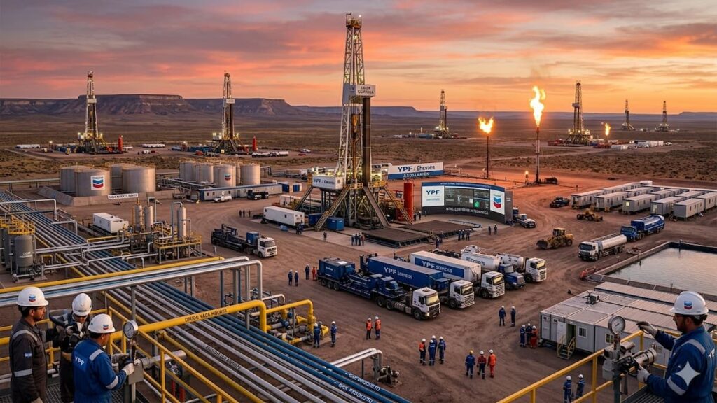 Chevron redobla su apuesta por Vaca Muerta y prepara inversiones millonarias en Argentina