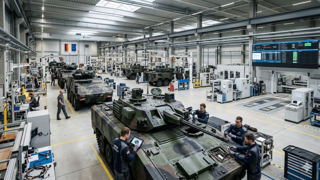 Producción militar en Europa