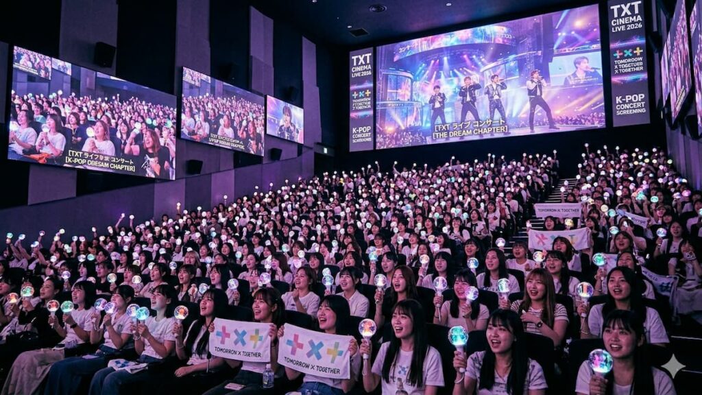Fans argentinos verán el concierto de TXT en salas de cine
