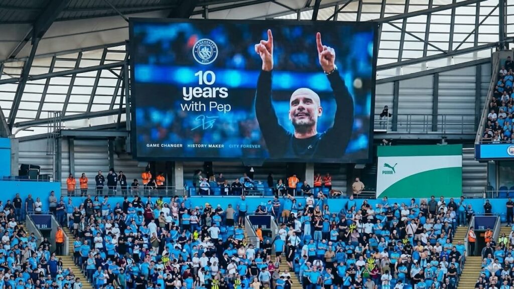 El final de una era en Manchester City: Guardiola, Bernardo Silva y Stones se despidieron del Etihad