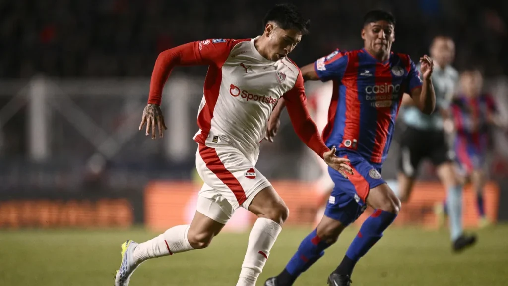 Jugada en el partido