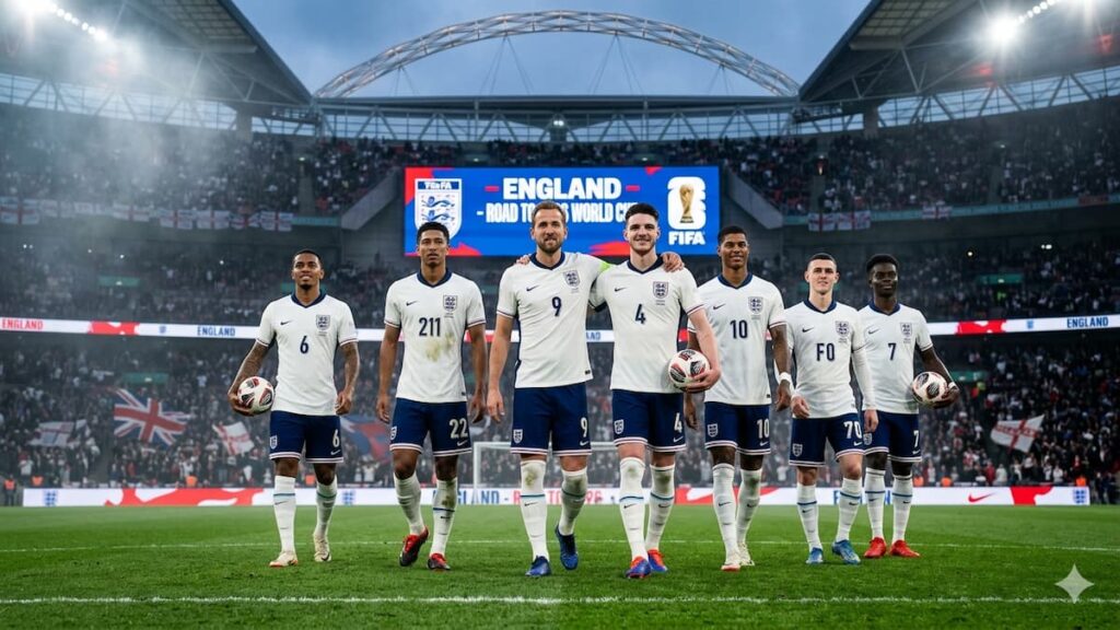 Inglaterra anunció su lista para el Mundial 2026 con varias sorpresas y ausencias resonantes