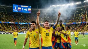Colombia presentó su lista para el Mundial con James, Luis Díaz y varias sorpresas James Rodríguez y Luis Díaz lideran a Colombia