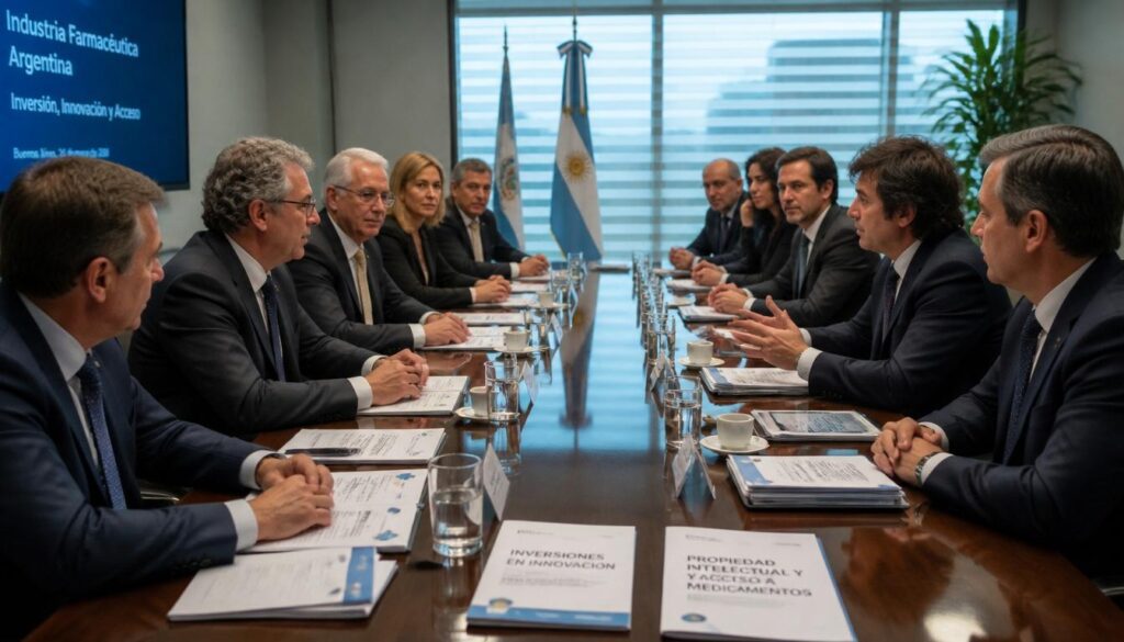 La industria farmacéutica participa del debate por propiedad intelectual en Argentina