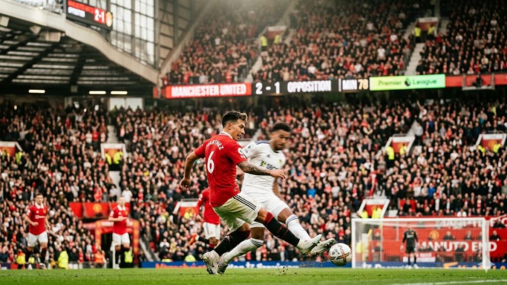 Lisandro Martínez fue titular en la victoria del Manchester United
