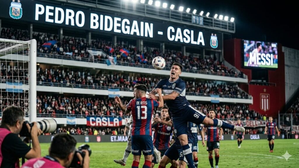 Mathías De Ritis descuenta para San Lorenzo ante Santos
