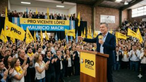 Macri reapareció en el conurbano y pidió al Senado que confirme a Bausili al frente del Banco Central Mauricio Macri encabezó un acto del PRO en Vicente López