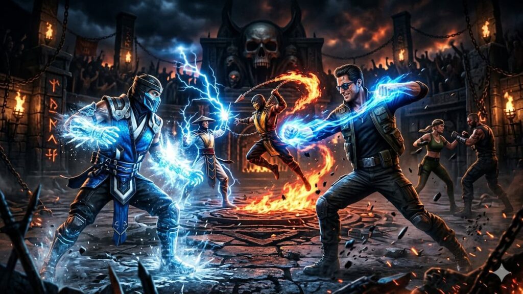 Karl Urban interpreta a Johnny Cage en Mortal Kombat 2
