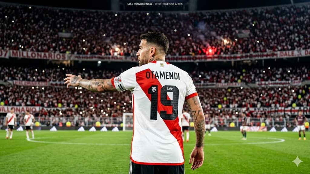 Nicolás Otamendi podría jugar en River