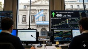 El riesgo país argentino cayó a 496 puntos básicos en mayo de 2026