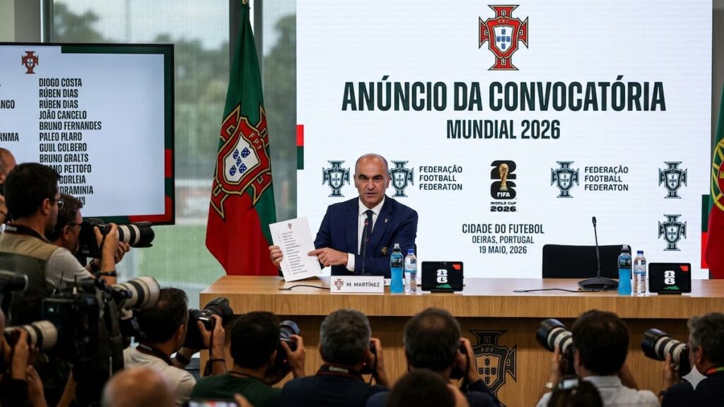 Roberto Martínez presentó la convocatoria de Portugal para el Mundial 2026
