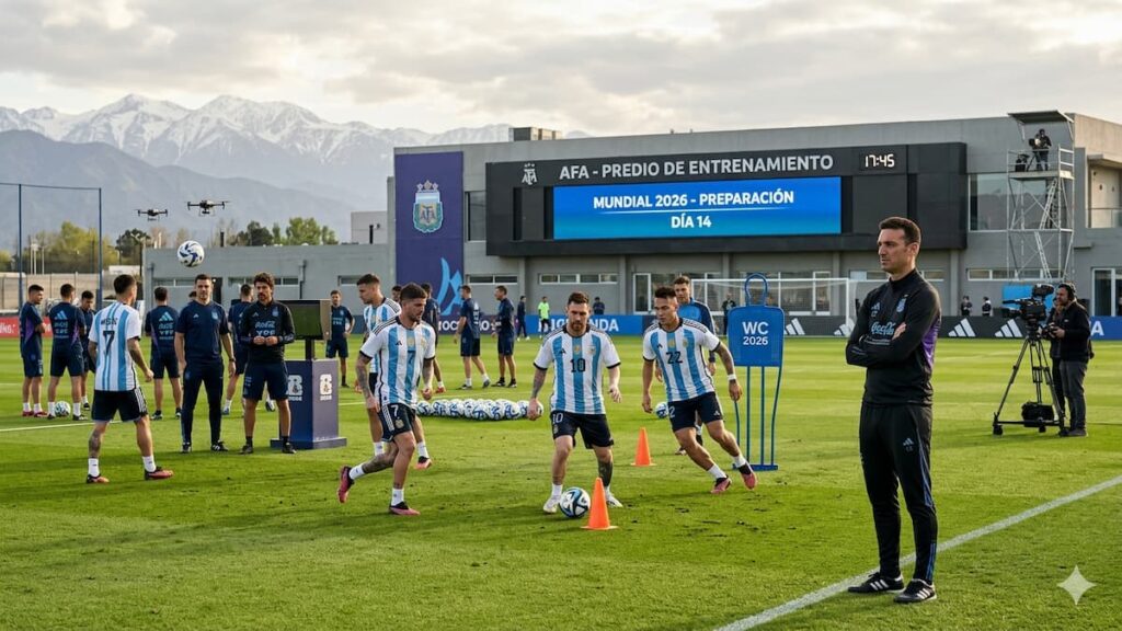 Scaloni define la lista argentina para el Mundial 2026