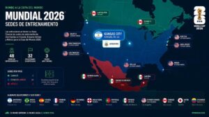 Mundial 2026: ya se conocen las sedes de entrenamiento de las 48 selecciones Las sedes de entrenamiento de las selecciones del Mundial 2026