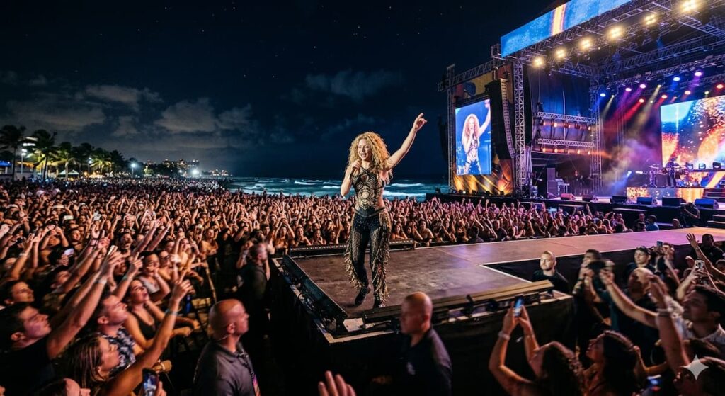 Shakira hizo historia en Río: más de 3 millones de personas en Copacabana