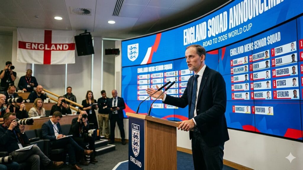 Thomas Tuchel confirmó la lista de Inglaterra para el Mundial