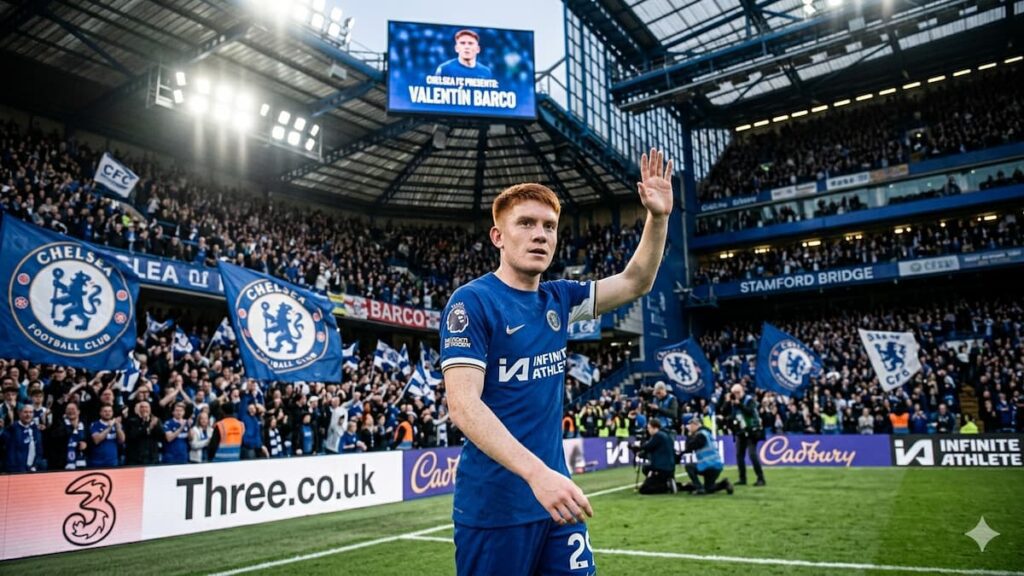 Chelsea aparece como posible destino de Valentín Barco