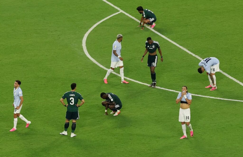 Arabia Saudita empató con Uruguay 1 a 1 por la fase de grupos