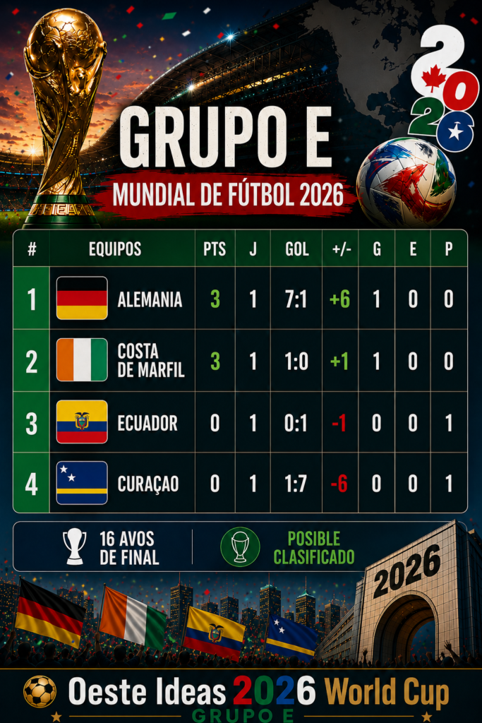 Grupo A Mundial 2026