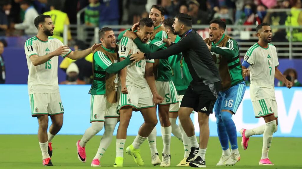 Argelia remontó ante Jordania y Argentina aseguró el primer puesto del Grupo J