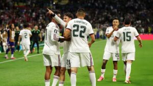 México goleó a República Checa