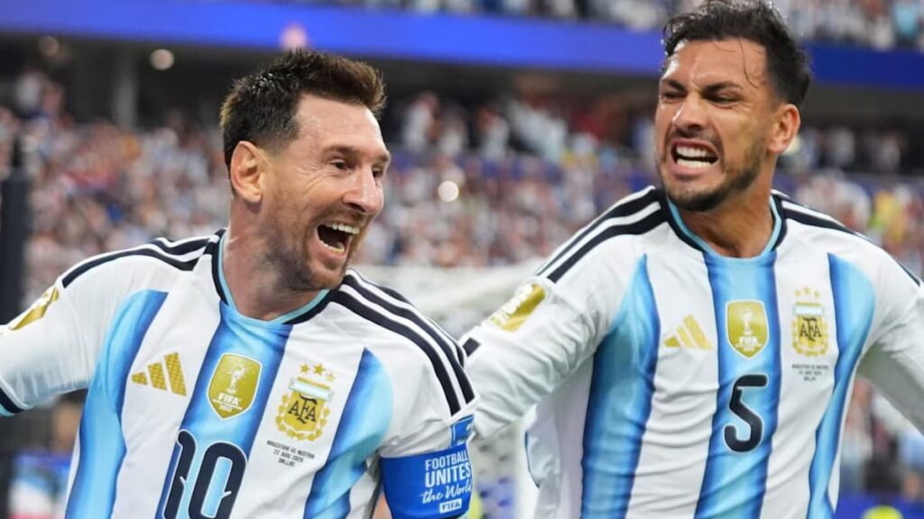 admiración de Paredes por Messi