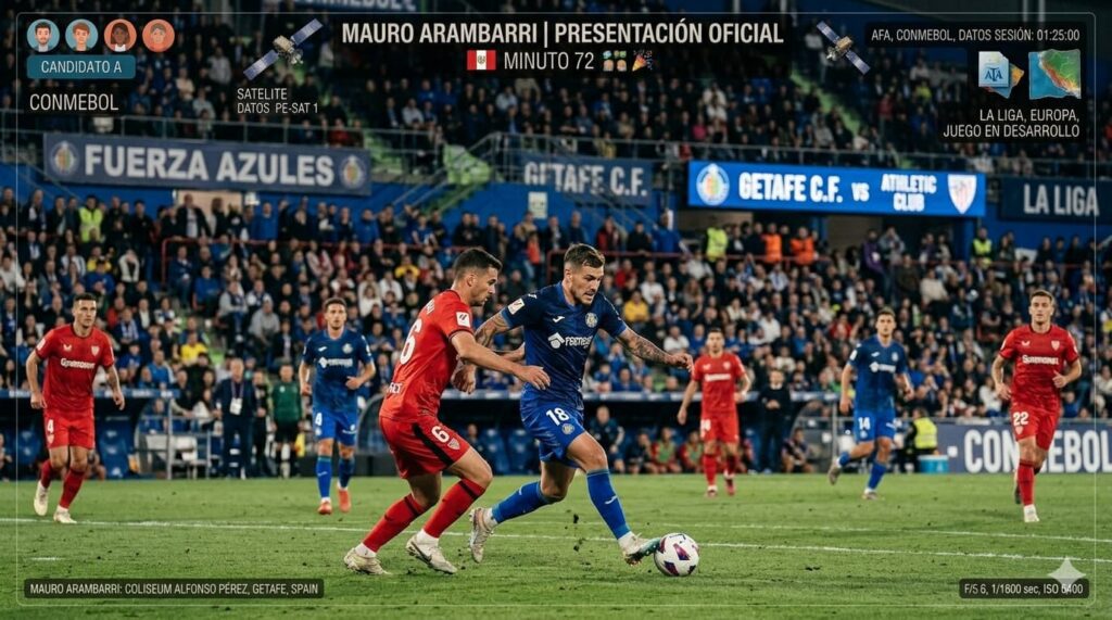 Arambarri fue una de las figuras del Getafe