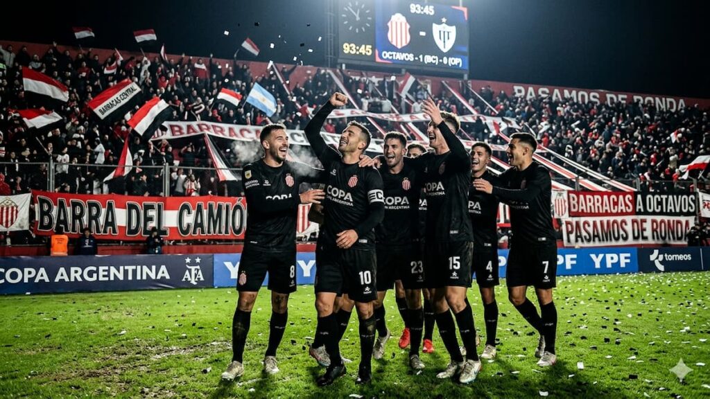 Barracas Central eliminó a Huracán y avanzó a octavos de final de la Copa Argentina 2026