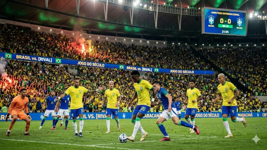 Brasil dominó a Panamá en el Maracaná