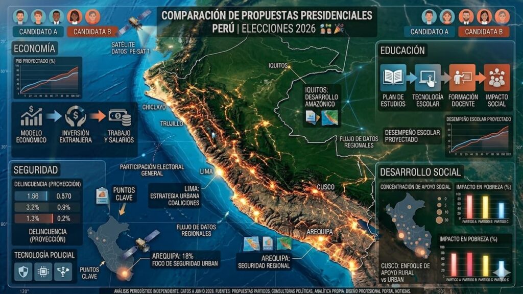 Las principales claves de las elecciones presidenciales en Perú