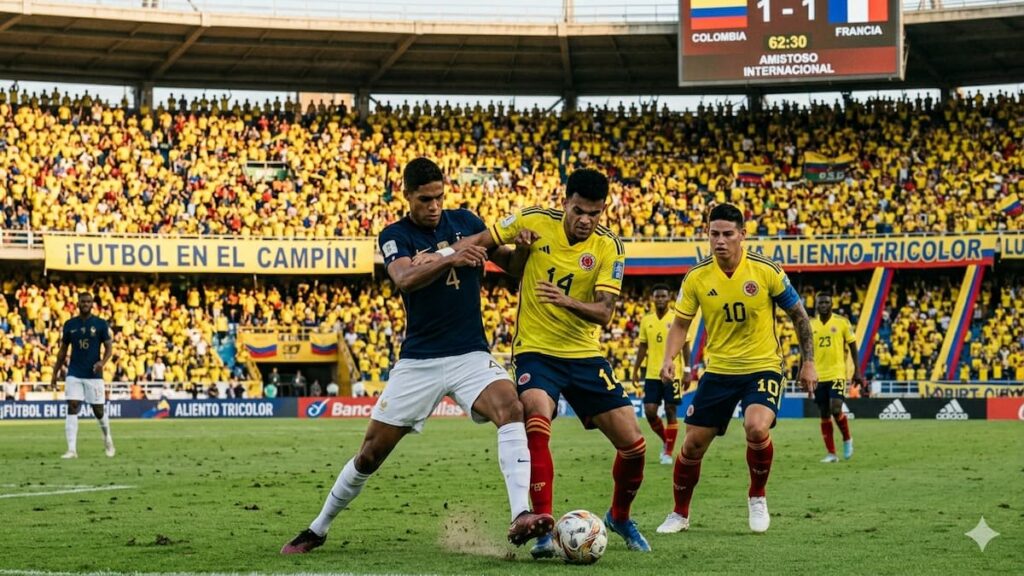Colombia enfrentó a Costa Rica en Bogotá