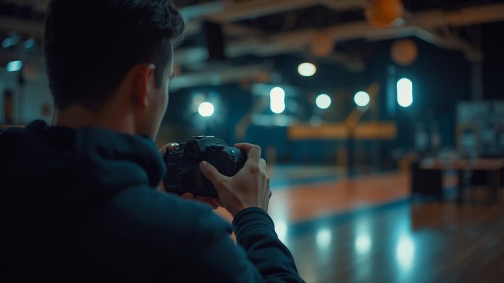 Creador de contenido impulsando una campaña viral deportiva